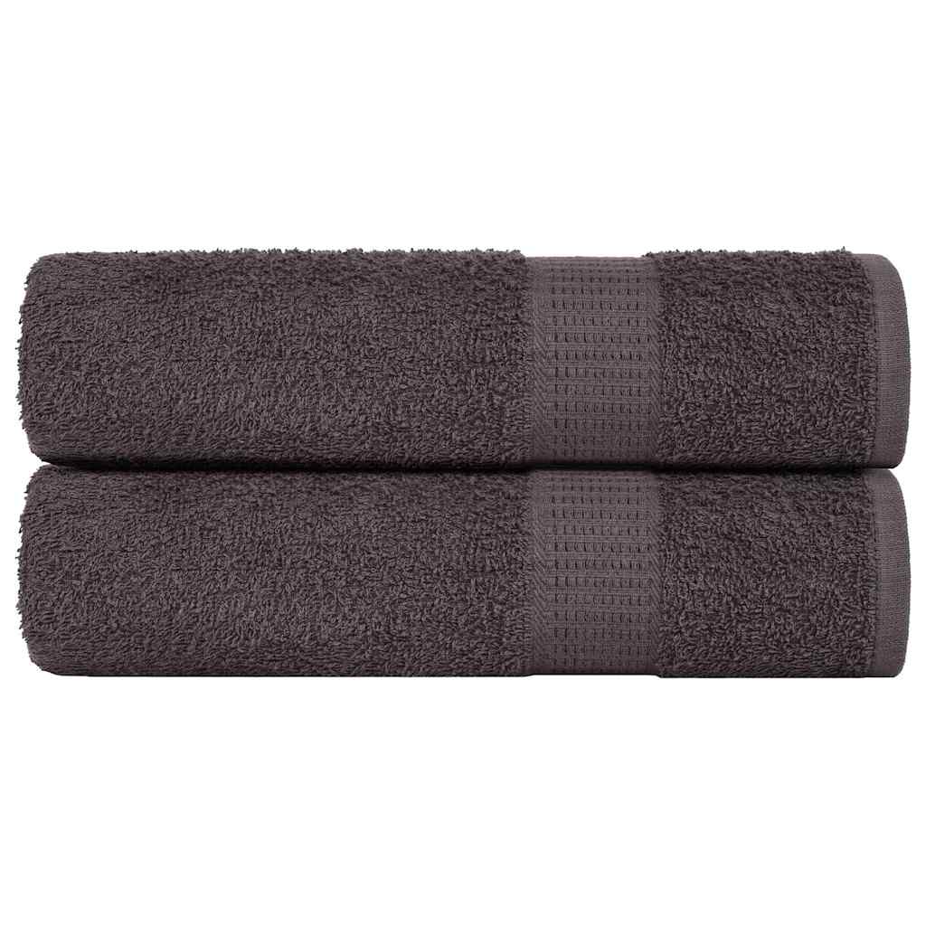 Asciugamani da Bagno 2 pz 100x150 cm 360 g/m² 100% Cotone