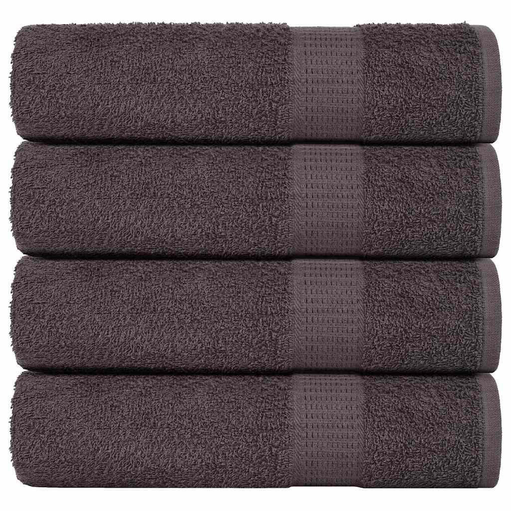 Asciugamani da Bagno 4 pz 100x150 cm 360 g/m² 100% Cotone - homemem39