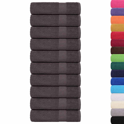 Asciugamani da Bagno 10 pz 100x150 cm 360 g/m² 100% Cotone - homemem39