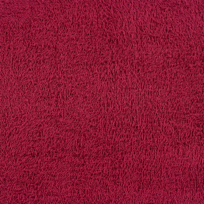 Asciugamani Ospiti 4 pz Bordò 30x50 cm 360 g/m² 100% Cotone