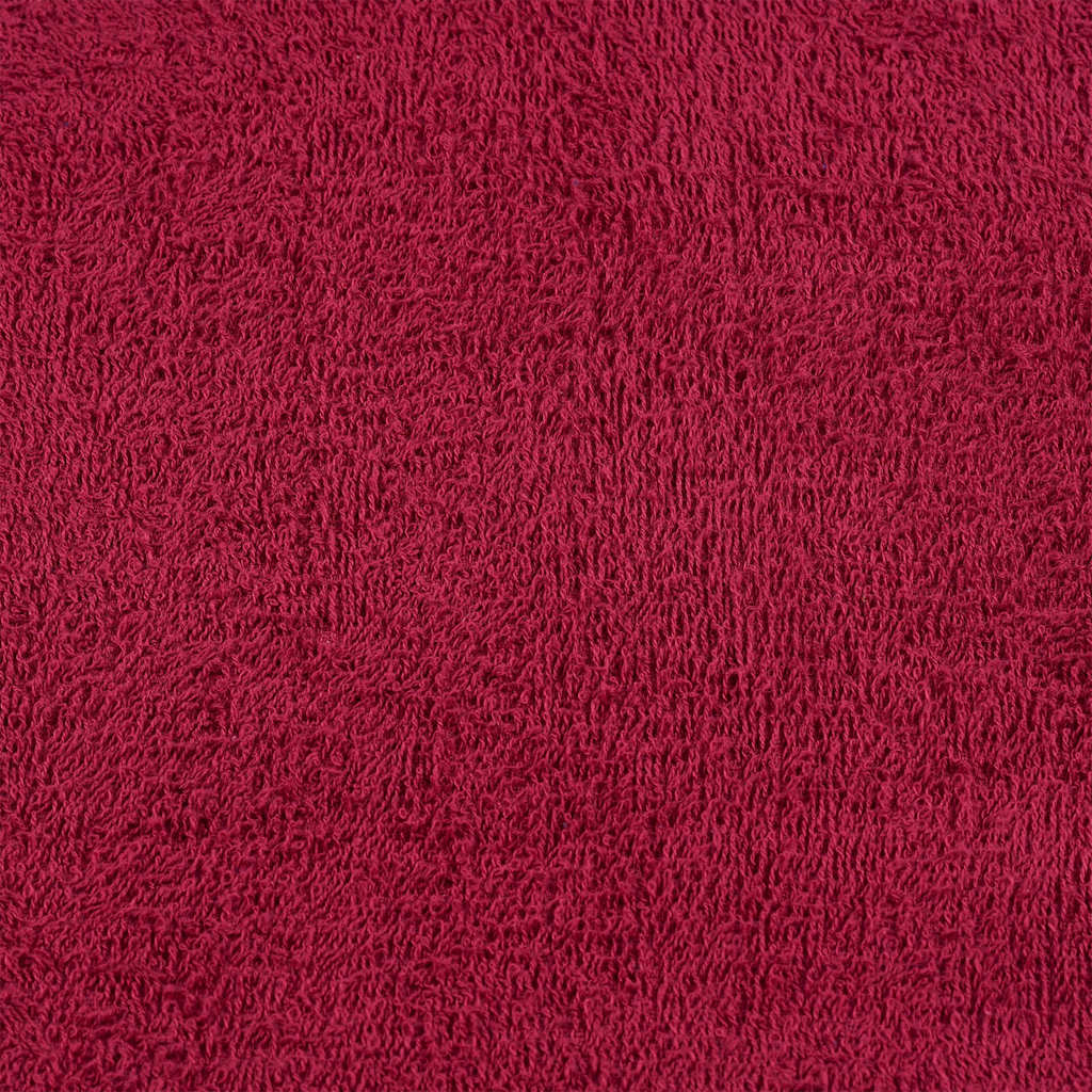 Asciugamani Doccia 10 pz Bordeaux 70x140cm 360 g/m² 100% Cotone - homemem39