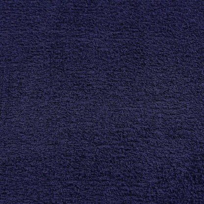 Asciugamani Doccia 4 pz Blu Marino 70x140cm 360g/m² 100% Cotone - homemem39