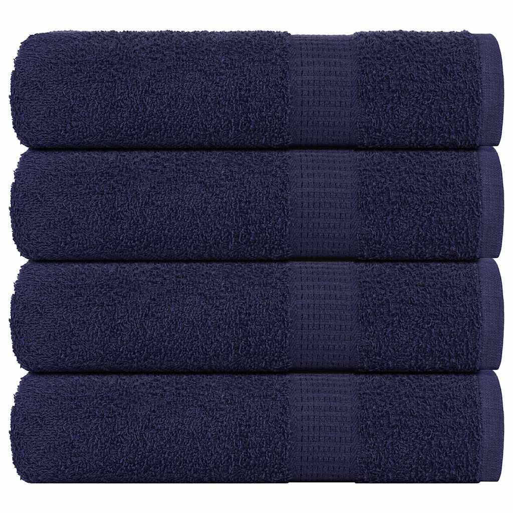 Asciugamani da Bagno 4 pz 100x150 cm 360 g/m² 100% Cotone