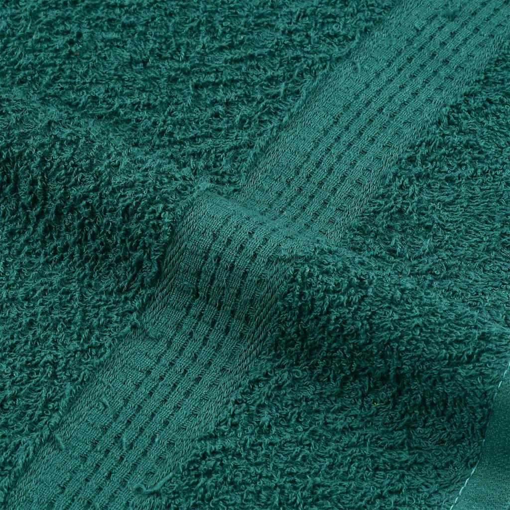 Asciugamani Doccia 2 pz Verde 70x140 cm 360 g/m² 100% Cotone - homemem39