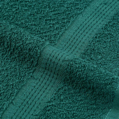 Asciugamani Doccia 2 pz Verde 70x140 cm 360 g/m² 100% Cotone