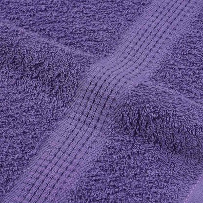 Asciugamani per Sapone 10 pz Viola 30x30cm 360g/m² 100% Cotone - homemem39