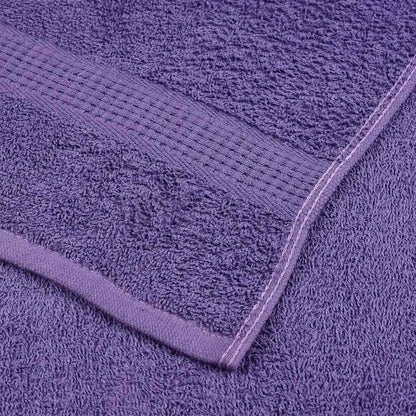 Asciugamani Ospiti 2 pz Viola 30x50 cm 360 g/m² 100% Cotone