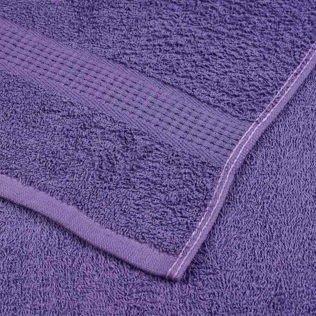 Asciugamani 10 pz Viola 50x100 cm 360 g/m² 100% Cotone