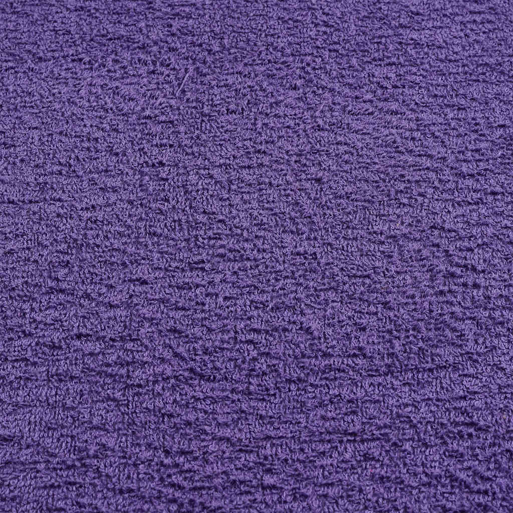 Asciugamani da Bagno 10pz Viola 100x150cm 360g/m² 100% Cotone