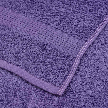 Asciugamani per Sauna 2 pz Viola 80x200cm 360g/m² 100% Cotone - homemem39