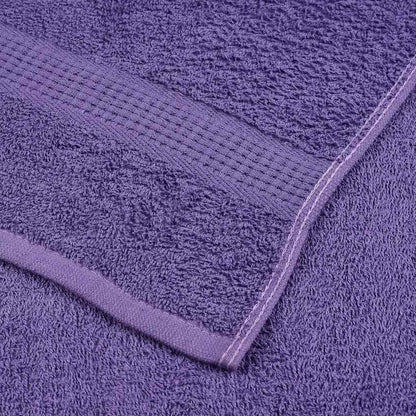 Asciugamani per Sauna 10 pz Viola 80x200cm 360g/m² 100% Cotone - homemem39