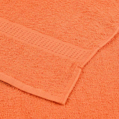 Asciugamani Ospiti 4 pz Arancioni 30x50 cm 360 g/m² 100% Cotone - homemem39