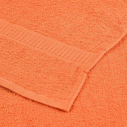 Asciugamani 2 pz Arancioni 50x100 cm 360 g/m² 100% Cotone