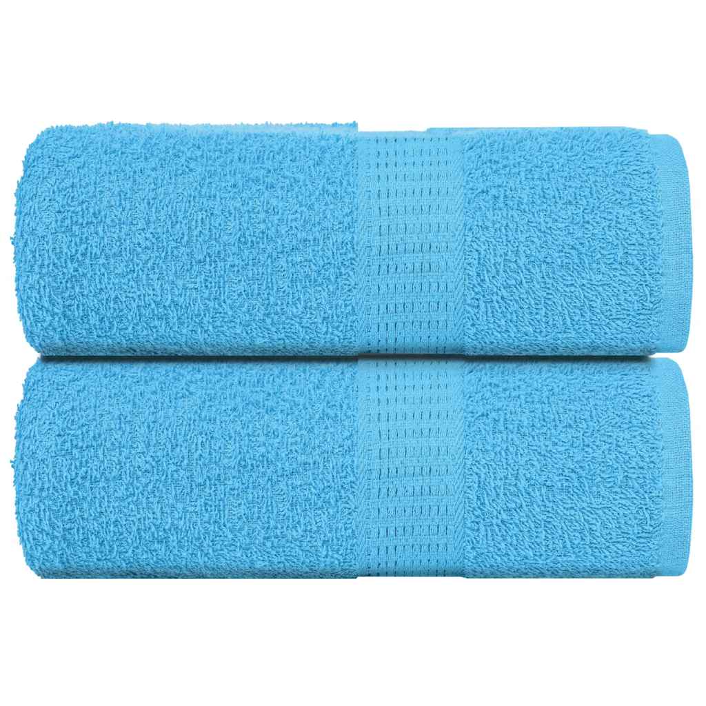 Asciugamani Sapone 2 pz Turchesi 30x30 cm 360 g/m² 100% Cotone - homemem39