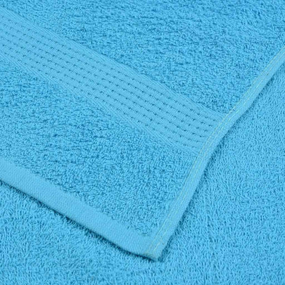 Asciugamani Doccia 2 pz Turchesi 70x140 cm 360 g/m² 100% Cotone - homemem39