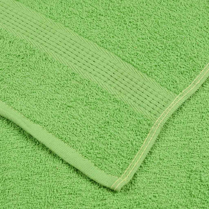 Asciugamani Ospiti 4 pz Verde Mela 30x50 cm 360 g/m² Cotone - homemem39