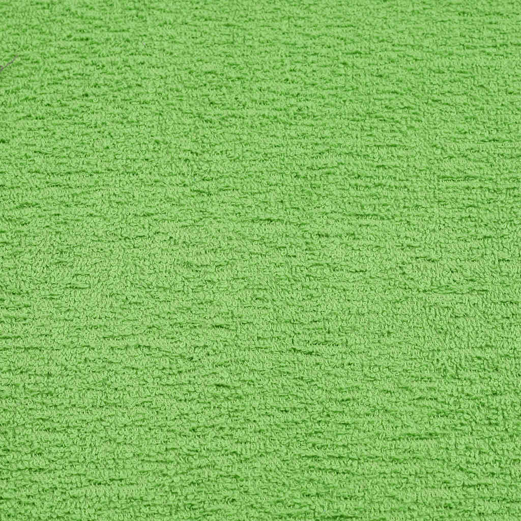 Asciugamani Ospiti 10 pz Verde Mela 30x50 cm 360 g/m² Cotone - homemem39