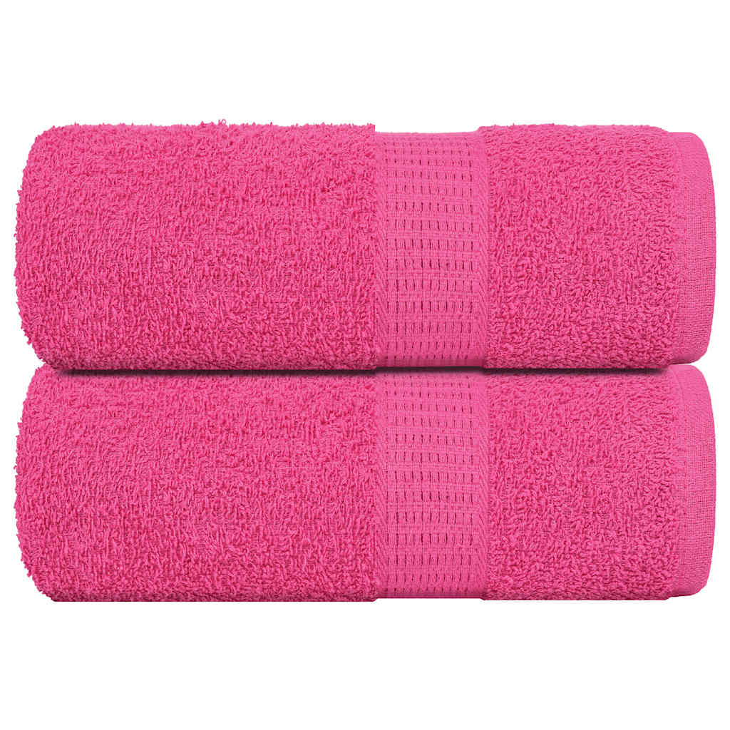 Asciugamani per Sapone 2 pz Rosa 30x30 cm 360 g/m² 100% Cotone - homemem39