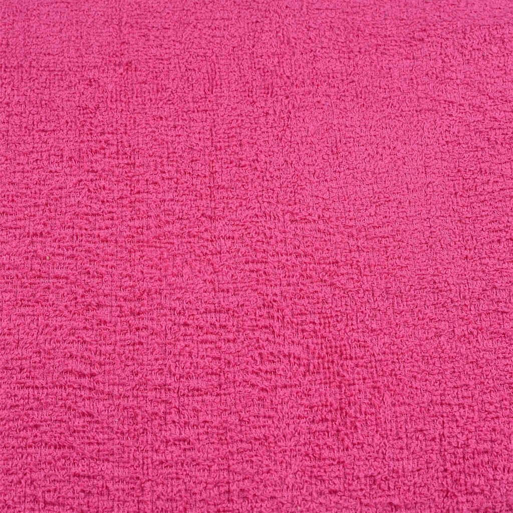 Asciugamani per Sapone 10 pz Rosa 30x30 cm 360 g/m² 100% Cotone - homemem39