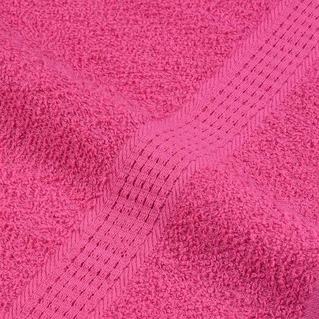 Asciugamani per Sapone 10 pz Rosa 30x30 cm 360 g/m² 100% Cotone - homemem39