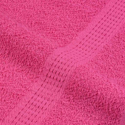 Asciugamani Doccia 10 pz Rosa 70x140 cm 360 g/m² 100% Cotone - homemem39