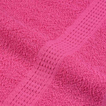 Asciugamani da Bagno 4 pz Rosa 100x150 cm 360 g/m² 100% Cotone - homemem39