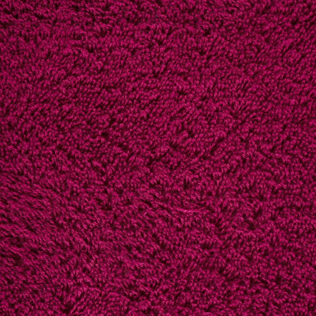 Asciugamani Doccia SOLUND 10 pz Bordeaux 70x140 cm 600gsm - homemem39