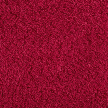 Asciugamani Premium SOLUND 10 pz Rosso 100x200 cm 600 g/m² - homemem39