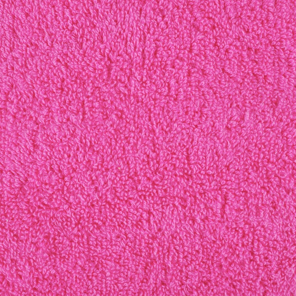 Asciugamani da Doccia SOLUND 10 pz Rosa 70x140 cm 600 g/m² - homemem39