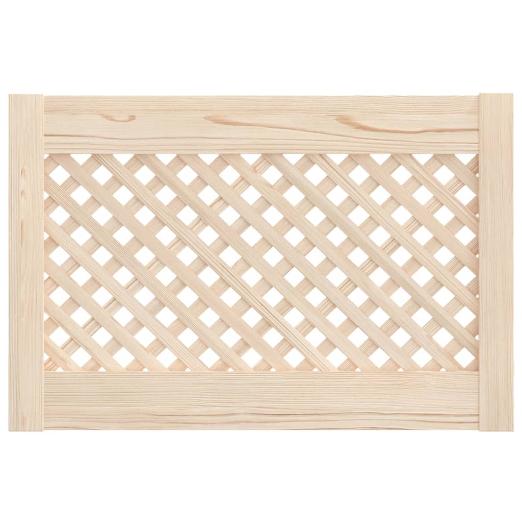 Ante con Design a Reticolo 2 pz 59,5x39,5 cm in Legno di Pino - homemem39