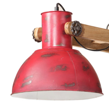 Lampada Pensile 25 W Rosso Anticato 85x28x109 cm E27 - homemem39