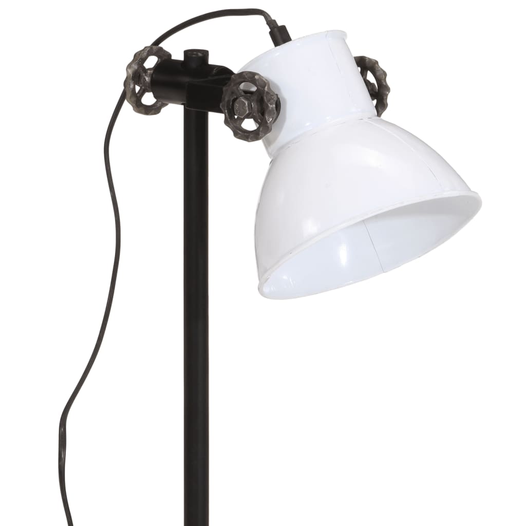 Schreibtischlampe 25 W Weiß 15x15x55 cm E27