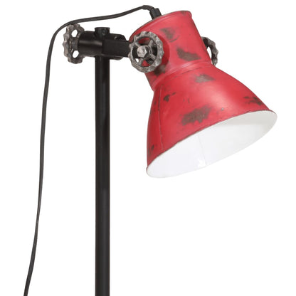 Lampada da Scrivania 25 W Rosso Anticato 15x15x55 cm E27 - homemem39