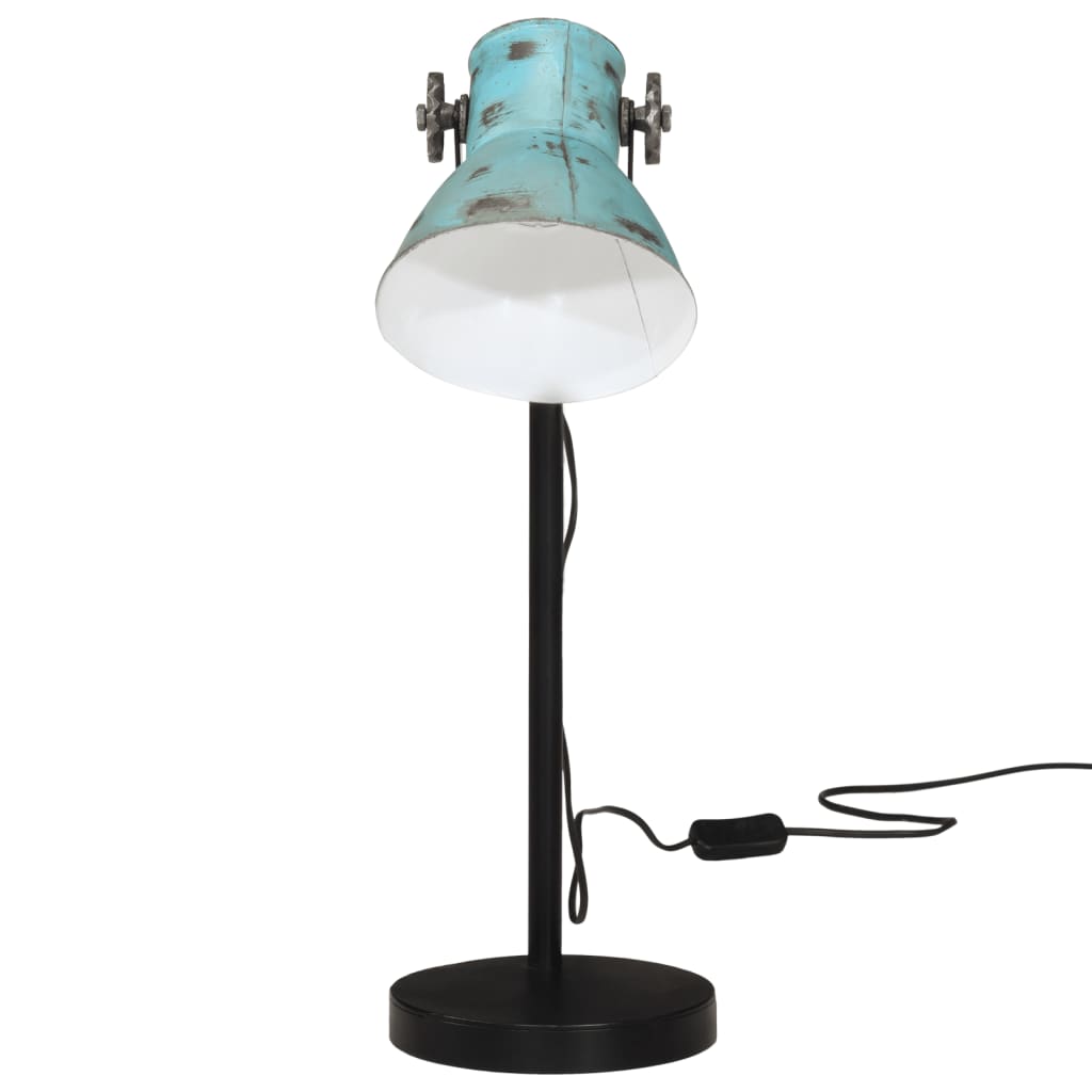 Lampada da Scrivania 25 W Blu Anticato 17x17x60 cm E27 - homemem39