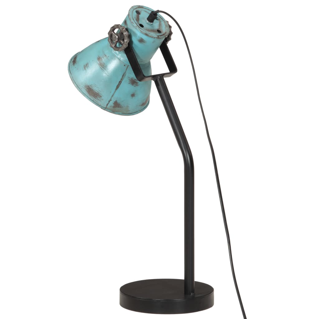 Lampada da Scrivania 25 W Blu Anticato 17x17x60 cm E27 - homemem39