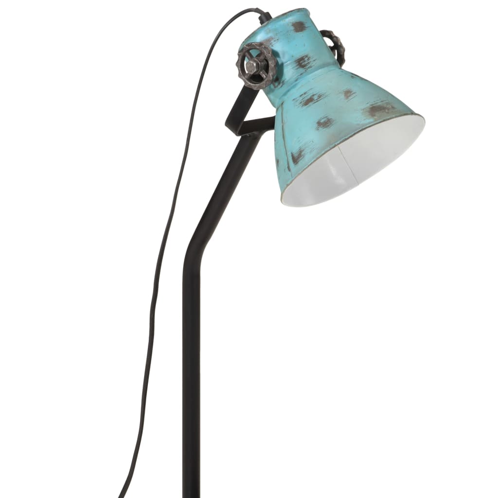 Lampada da Scrivania 25 W Blu Anticato 17x17x60 cm E27 - homemem39