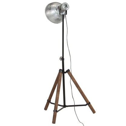 Lampada da Terra 25 W Argento Vintage 75x75x90-150 cm E27 - homemem39