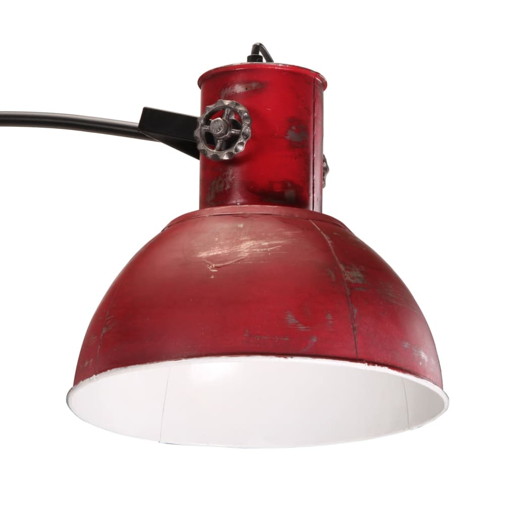 Lampada da Terra 25 W Rosso Anticato 150 cm E27