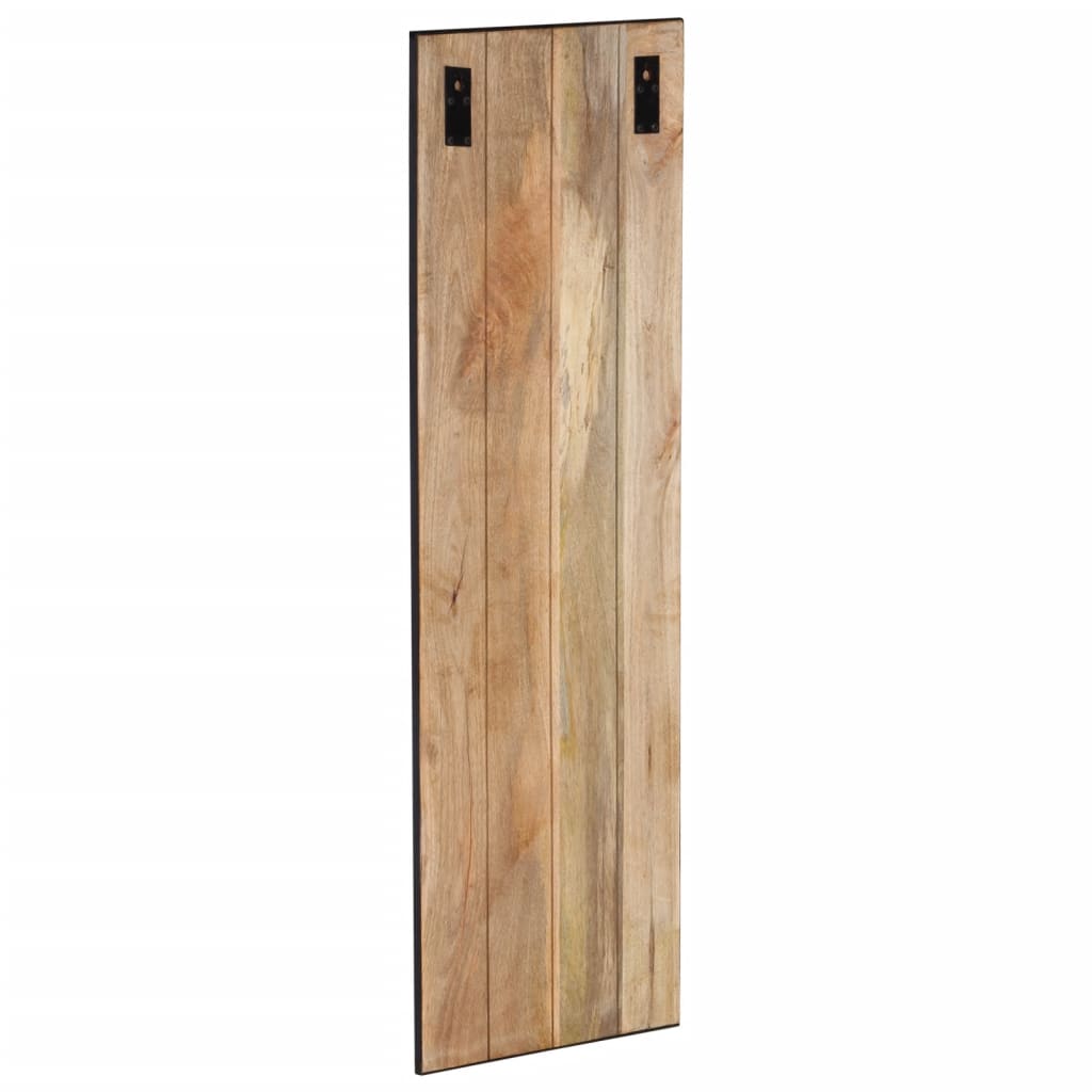 Appendiabiti 35x8x110 cm in Legno Massello Grezzo di Mango - homemem39