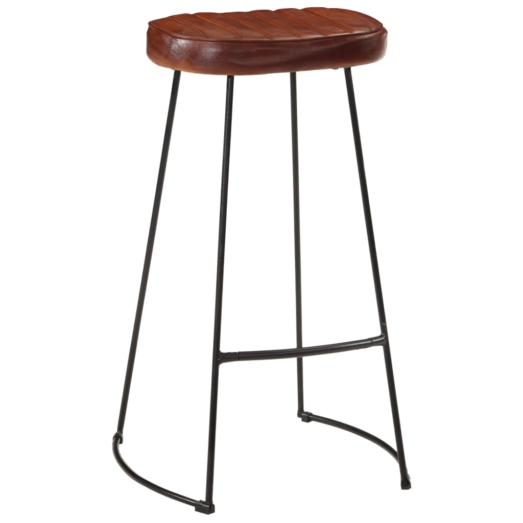 Sgabelli da Bar Gavin 2 pz Marrone Scuro 44x37,5x78 cm - homemem39