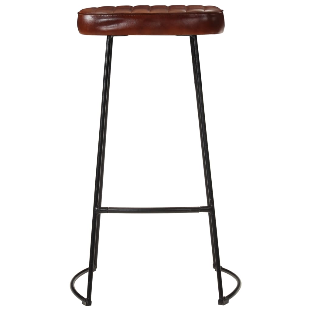 Sgabelli da Bar Gavin 2 pz Marrone Scuro 44x37,5x78 cm - homemem39