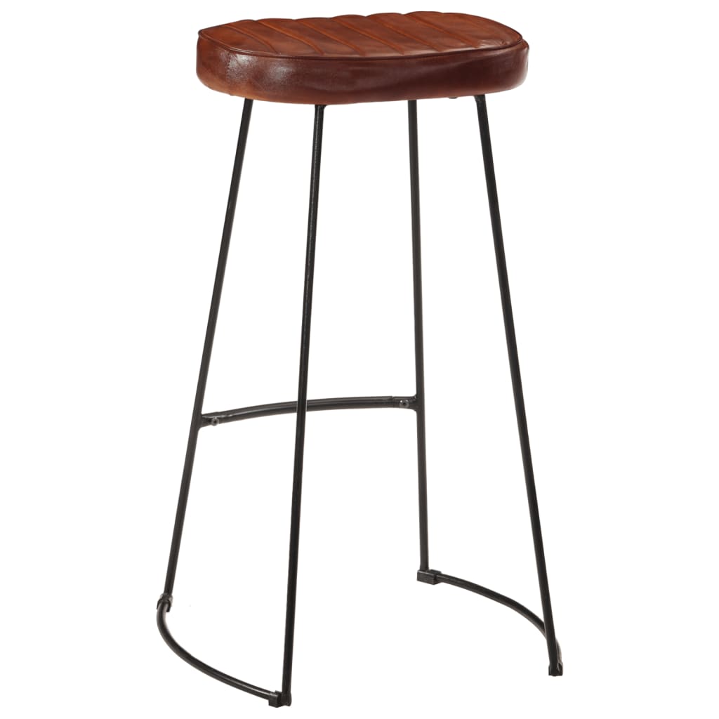 Sgabelli da Bar Gavin 2 pz Marrone Scuro 44x37,5x78 cm - homemem39