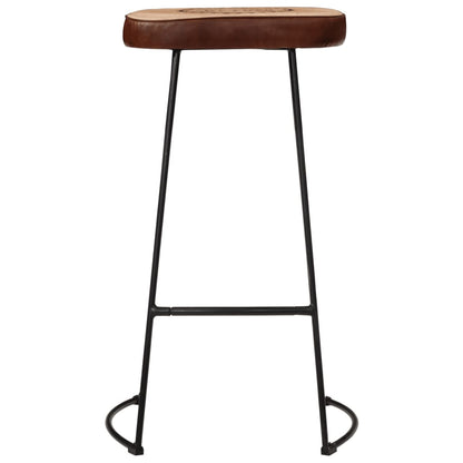 Sgabelli da Bar 2 pz Marrone Scuro 44x37,5x78 cm - homemem39