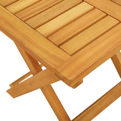 Lettini Prendisole con Tavolino 2pz in Legno Massello di Acacia - homemem39