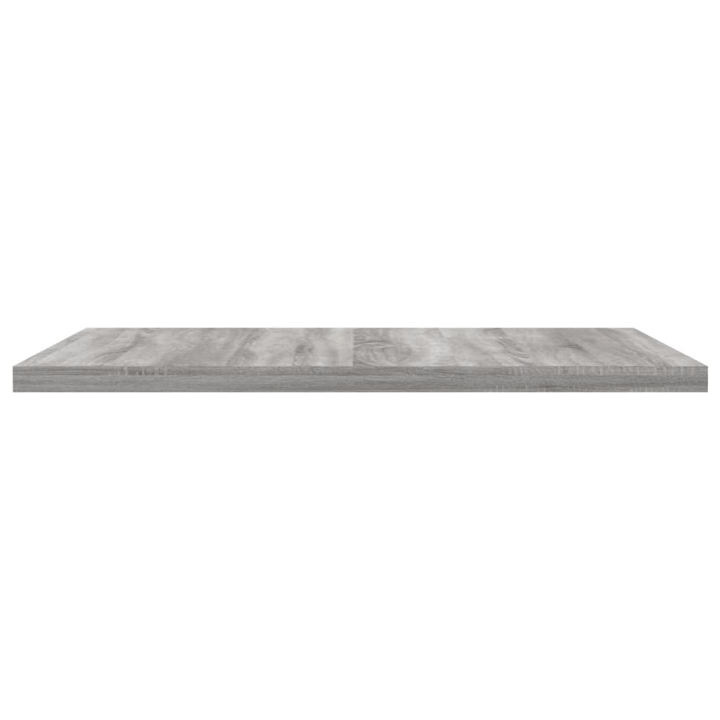 Mensole Parete 4pz Grigio Sonoma 40x40x1,5cm Legno Multistrato - homemem39