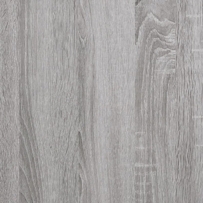 Mensole Parete 4pz Grigio Sonoma 40x40x1,5cm Legno Multistrato - homemem39