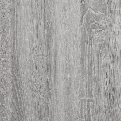 Mensole Parete 4pz Grigio Sonoma 60x10x1,5cm Legno Multistrato - homemem39