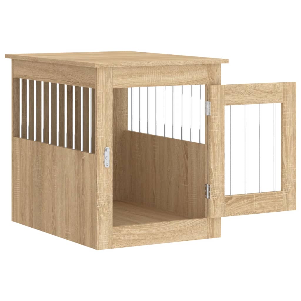 Gabbia Cani da Arredamento Rovere Sonoma 55x75x65cm Multistrato