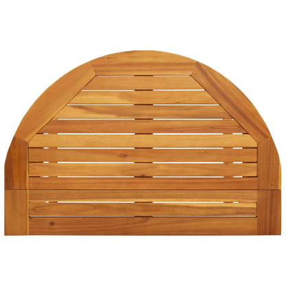 Tavolo da Balcone Pieghevole 90x60x72 cm Legno Massello Acacia - homemem39