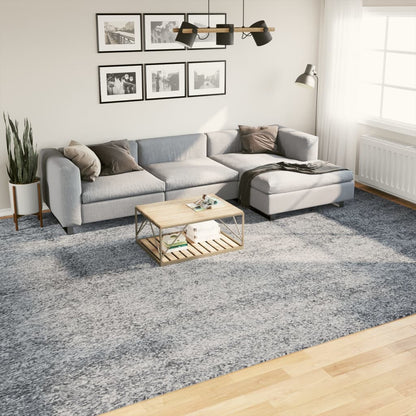 Tappeto Shaggy PAMPLONA a Pelo Lungo Moderno Blu 300x400 cm - homemem39